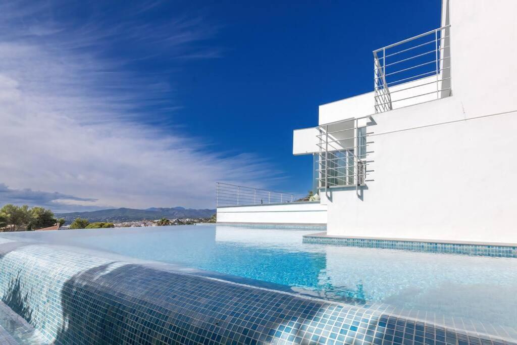 Peaceful Oasis In Javea Villa With Sea Views And Pool Buitenkant foto