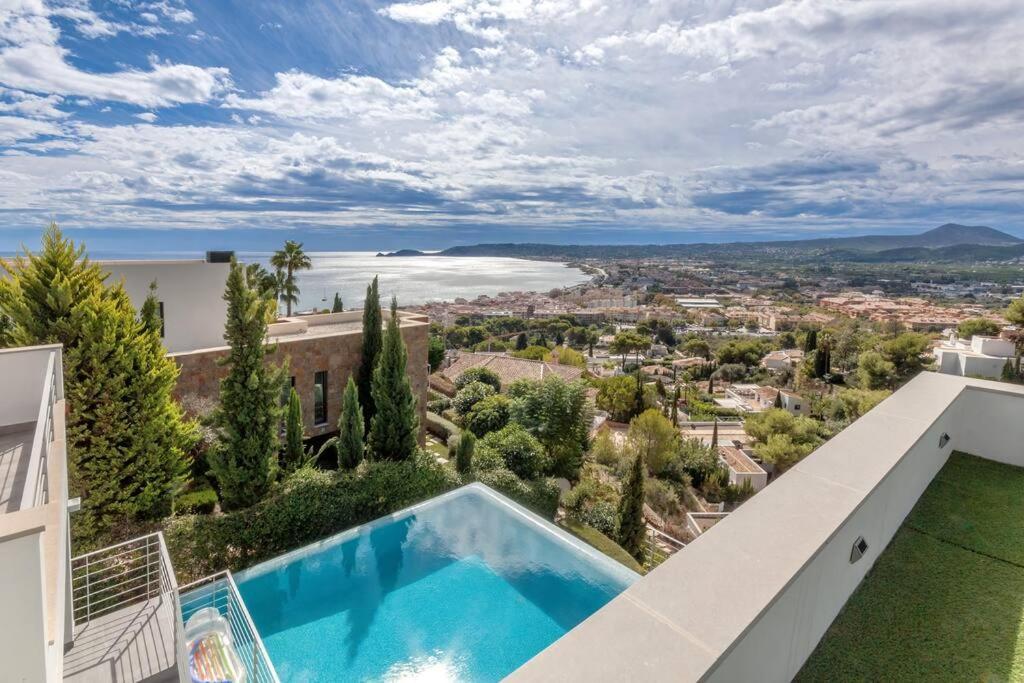 Peaceful Oasis In Javea Villa With Sea Views And Pool Buitenkant foto